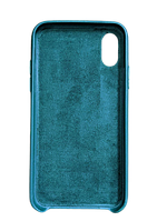 Чехол Leather Case iPhone X / XS Forest Green (49)