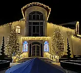 Вулична Гірлянда "Бахрома" ICICLE 3х0.7м 100LED IP44 Standard Plus, фото 4