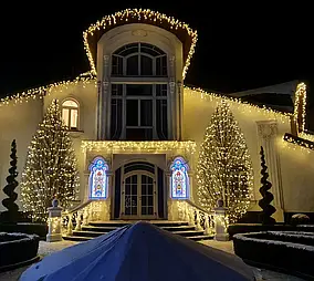 Вуличні LED-гірлянди та де їх застосовують