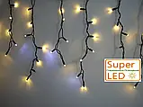 Вулична Гірлянда "Бахрома" ICICLE 3х0.7м 100LED IP44 Standard, фото 6