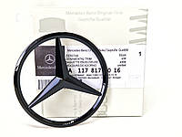 Эмблема Багажник Mercedes A1178170016 W117 CLA series Черный глянец