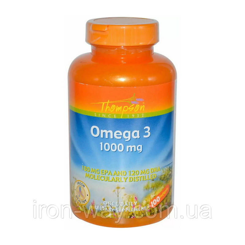 Thompson Omega 3 1000 mg (100 sgels)
