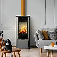 Сталева піч-камін Kratki KOZA ENYO (6,0 кВт)