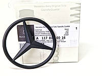 Эмблема Багажник Mercedes A1178170016 W117 CLA series Черный матовый