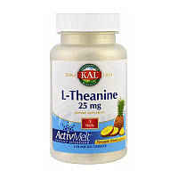 L-Theanine 25 mg (120 micro tabs, pineapple dream)