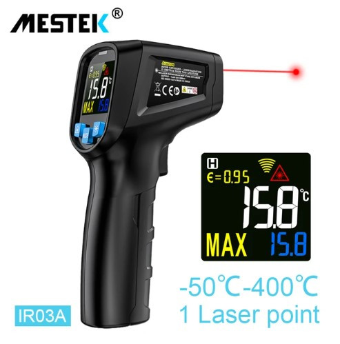 Пірометр Mestek IR03A — 50~400C (Інфрачервоний термометр)