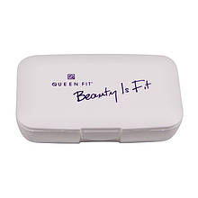 Pillbox Beauty Is Fit (white)