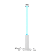 Бактерицидний опромінювач BactoSfera 360° U60 +100% RC-TIMER White, фото 5