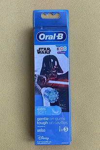 Насадки для електричної зубної щітки Oral-B Star Wars extra soft 3 шт