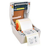 UKRMARK D1181CW, USB, сірий, шир.30-118 мм, 203dpi, настільний термопринтер етикеток, QR та штрих-кодів, фото 4