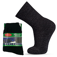 Мужские термоноски до -25, из шерсти / Зимние шерстяные термо носки / Теплые носки