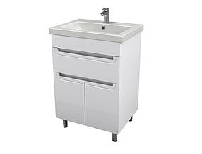 Підлогова Тумба з умивальником Frame Аква Родос Омега 60