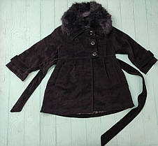 Пальто для дівчинки 110, черний