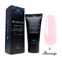 Полігель для нарощування нігтів Lilly Beaute 02 Flamingo 30 мл