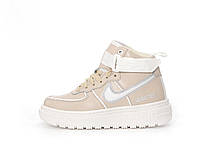 Женские зимние кроссовки Nike Air Force 1 High Gore-Tex с мехом