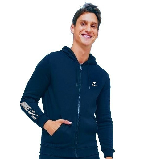 Чоловіча зимова майстерня Nike Air Max ESSENTIALS+ FLEECE MEN'S HOODIE
