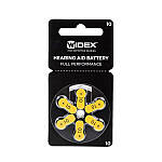 Батарейки для слухових апаратів Widex 10 (6 шт)