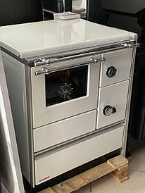 Сталева піч Alfa-Plam ALFA 70 FAVORIT L біла на дровах