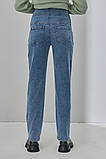 Джинси для вагітних з високою спинкою ADELA DM-33.042 сині L, фото 4