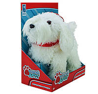 Собачка на поводке, мягкая интерактивная игрушка 26 см, "Лучший друг" PL8202