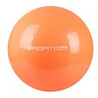 Большой мяч для фитнеса фитбол Profiball 75 см , оранжевый