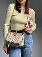 Louis Vuitton Pochete Multi Ivory Pink 23 х 16 х 5 см женские сумочки и клатчи высокое качество