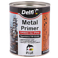 Ґрунтовка по іржі ПФ-010 "Delfi" червоно-коричнева 2,8 л