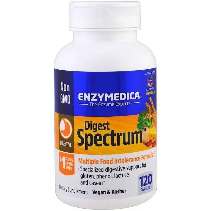 Натуральна добавка Enzymedica Digest Spectrum, 120 капсул EXP