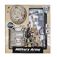 Детский игровой набор военного Military army, 8 предметов