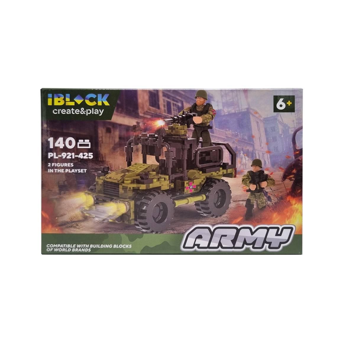 Конструктор дитячий Армія IBLOCK PL-921-425, 4 види (Вид 1), фото 1