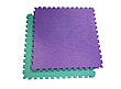 Мат-татамі "ластівчин хвіст" 1000*1000*20мм Бірюзово-фіолетовий, фото 3