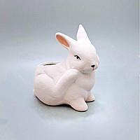 Кашпо (Горшок) "Кролик" 11.3х10.5 см. (5633)