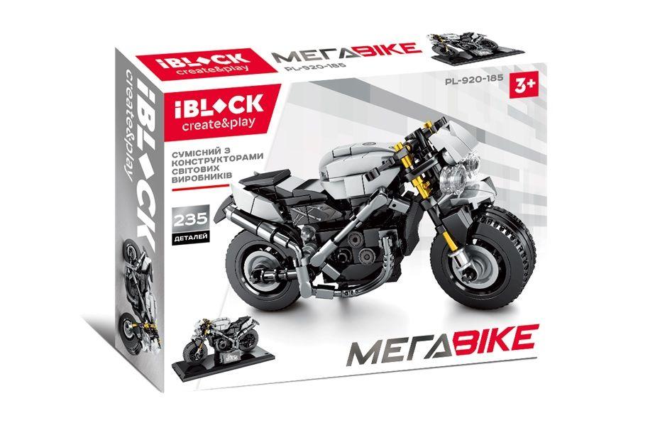 Конструктор IBLOCK PL-920-185 235дет., МЕГАBIKE, в собран.кор 28*21*5,5см, фото 1