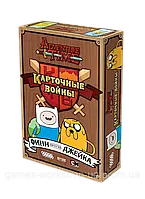 Настольная игра Время приключений. Карточные войны #1. Финн vs. Джейка (рус.яз)