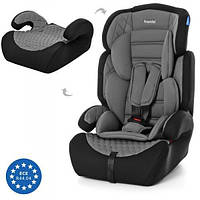 Автокресло с бустером 2 в1 Bambi M 3546 Gray цвет серый