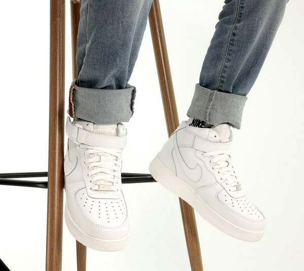 Nike Air Force Hight White Winter Fur 10090