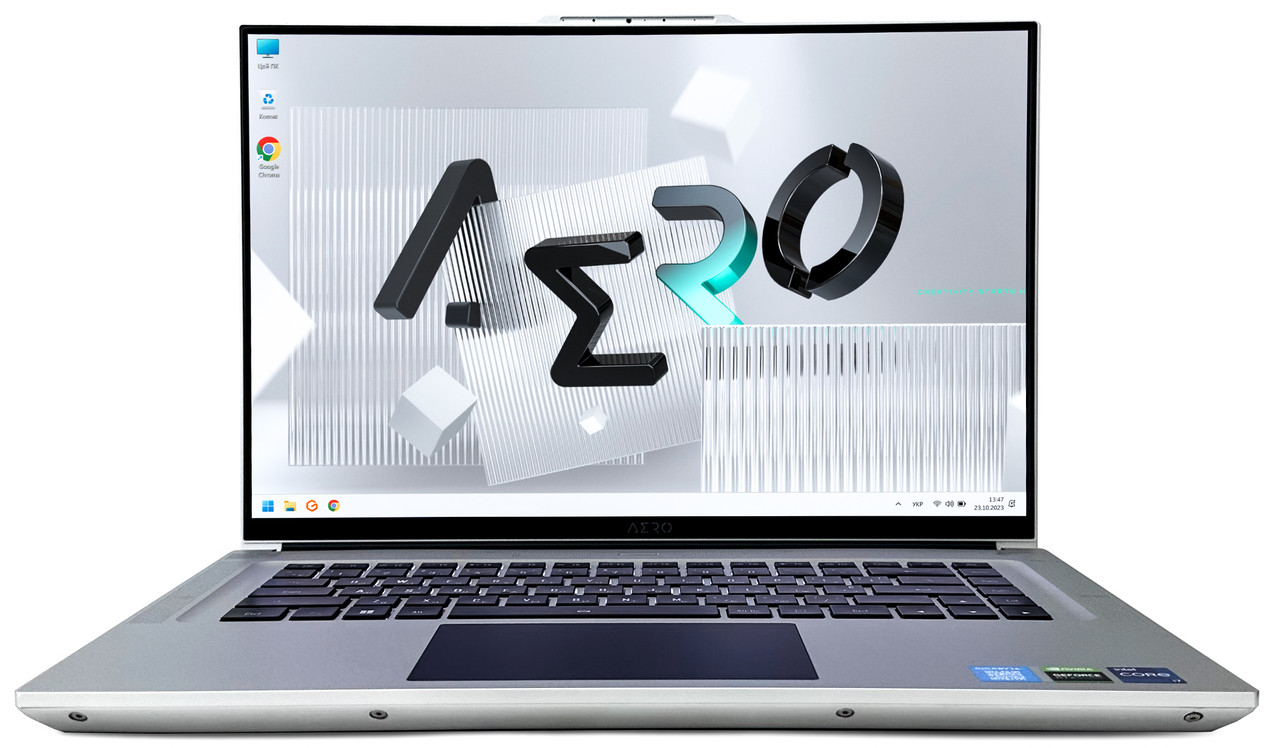 Ноутбук Gigabyte Aero 16: Core i7-12700H / RAM 64 ГБ / GeForce RTX 3070 Ti / 2x SSD 1 ТБ / 16" UHD+ 4K