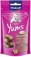 Vitakraft Cat Yums вкусные мягкие котлеты с печенью 40г