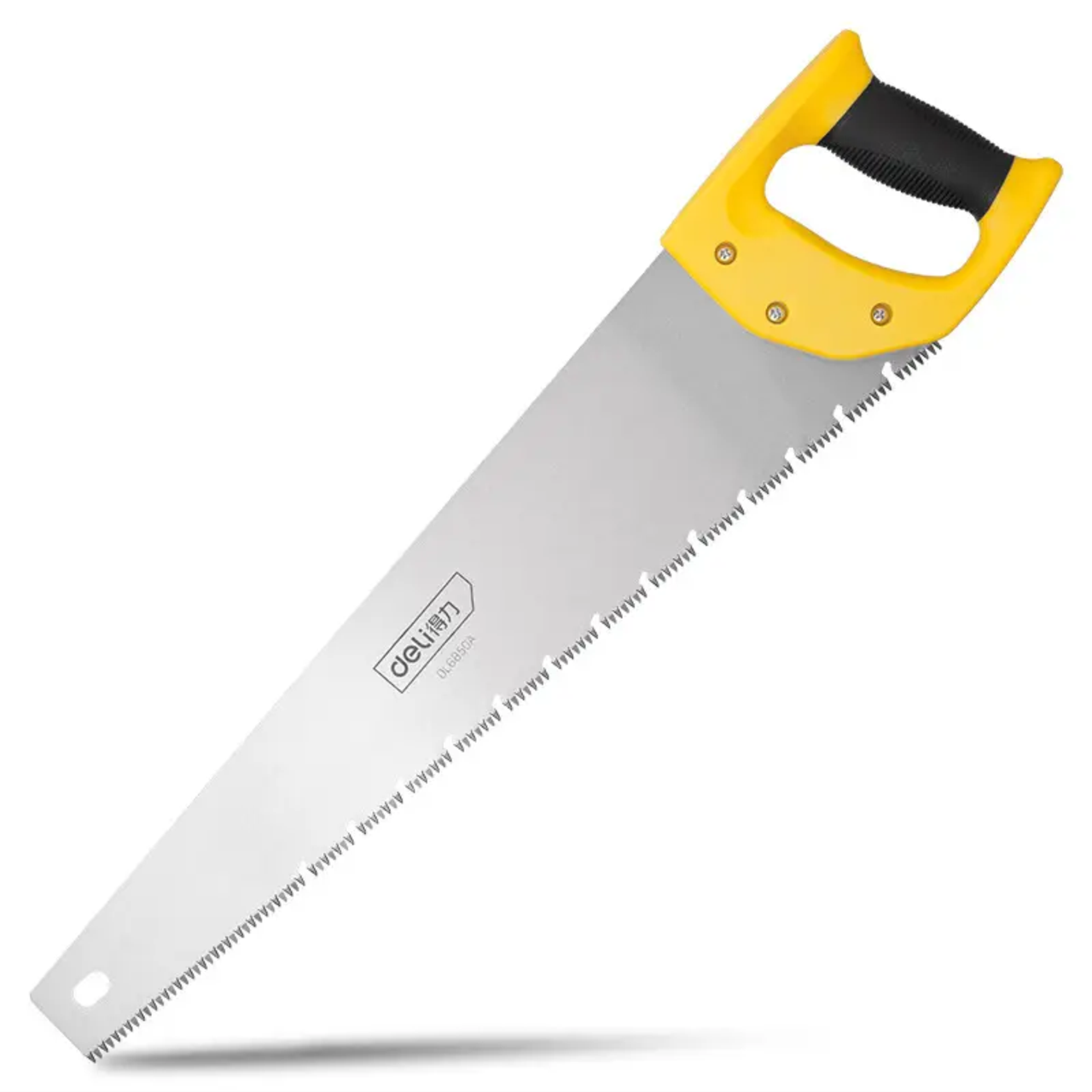 Садова ручна пила з протектором зубів 50 см DL6850A Ножівка Deli Tools