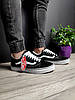 Зимові чоловічі та жіночі кеди Vans Old Skool Black White (Чорні) Взуття Ванс низькі замше хутро зима В'єтнам, фото 11