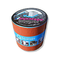 Бітумна Стрічка СТК 150 мм х 10 м ALU+Terracot RAL 8004