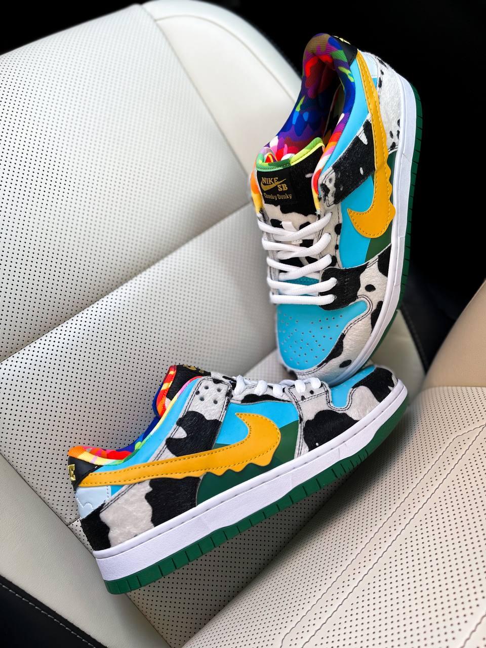 Кросівки чоловічі різнокольорові Nike SB Dunk 'Ben & Jerry's' (05420)