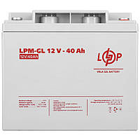 Аккумулятор гелевый GEL LPN 12 вольт 40 ампер для котла для ИБП бесперебойника гелевая аккумуляторная батарея