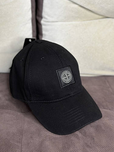 Брендовая мужская кепка "Stone Island" Black (ID#2004646853), цена: 680 ...