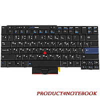 Клавіатура для ноутбука LENOVO (T410, T420, T510, T520, X220, W510) rus, black