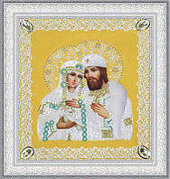 Набір для вишивання двосторонньої ікони "Христос Спаситель і Богородиця Казанська"