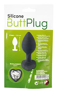 Анальний корок з кристалом у формі серця