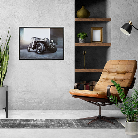 Фотокартина в дерев'яній рамі Car 10 50х70 см POS-5070-257, фото 2