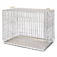 Клітка для транспортування собак Вовк-2 Лорі 110 х 72 х 83 см, цинк (A-003858)