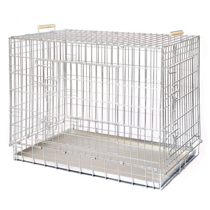 Клітка для транспортування собак Вовк-2 Лорі 110 х 72 х 83 см, цинк (A-003858)